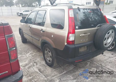 2005 Honda Cr-V Lx from USA, damaged, VIN SHSRD68515U304373
